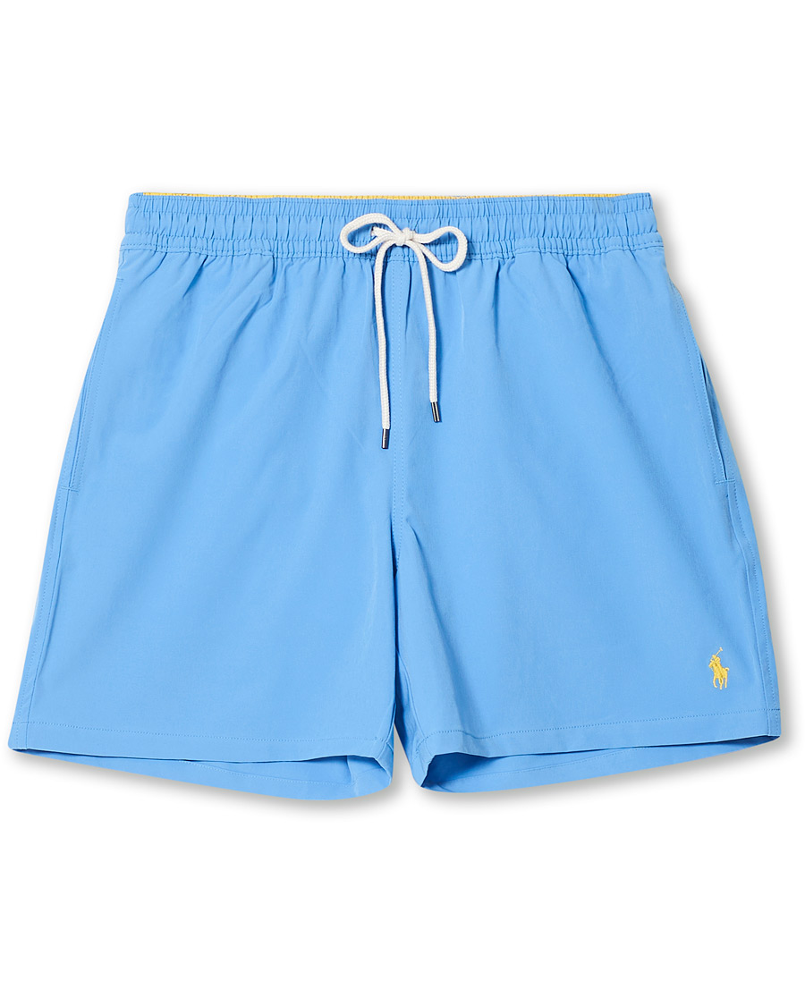 Men | Swimwear | Polo Ralph Lauren | Recyceled Traveler Boxer Swimshorts Harbour Island Blue