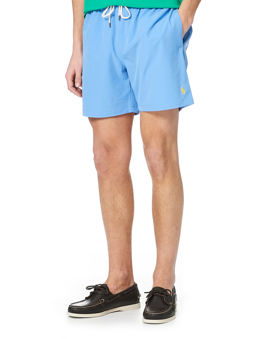 Men | Swimwear | Polo Ralph Lauren | Recyceled Traveler Boxer Swimshorts Harbour Island Blue
