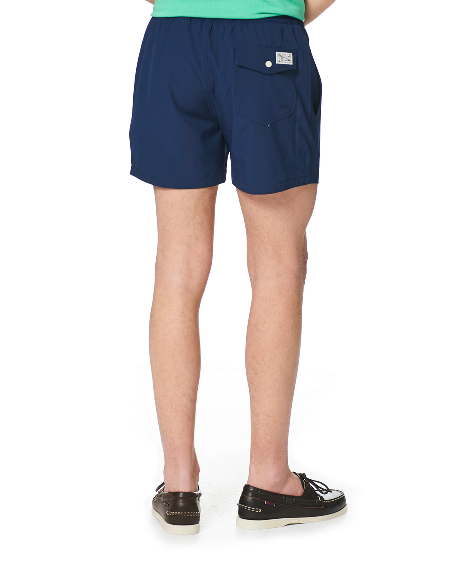 Men | Swimwear | Polo Ralph Lauren | Recycled Slim Traveler Swimshorts Newport Navy