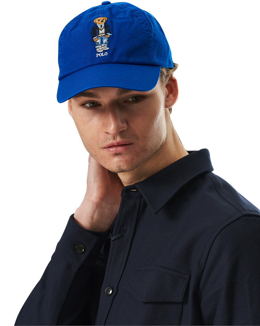 Men | Polo Ralph Lauren Twill Bear Cap Pacific Royal | Polo Ralph Lauren | Twill Bear Cap Pacific Royal