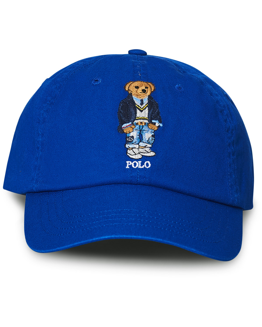 Men | Polo Ralph Lauren Twill Bear Cap Pacific Royal | Polo Ralph Lauren | Twill Bear Cap Pacific Royal