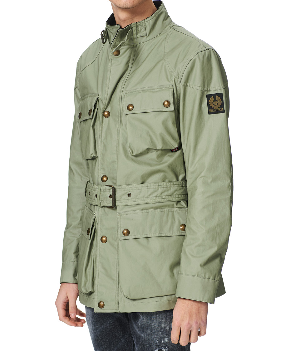 Men | Coats & Jackets | Belstaff | Trialmaster Waxed Jacket Laurel Green