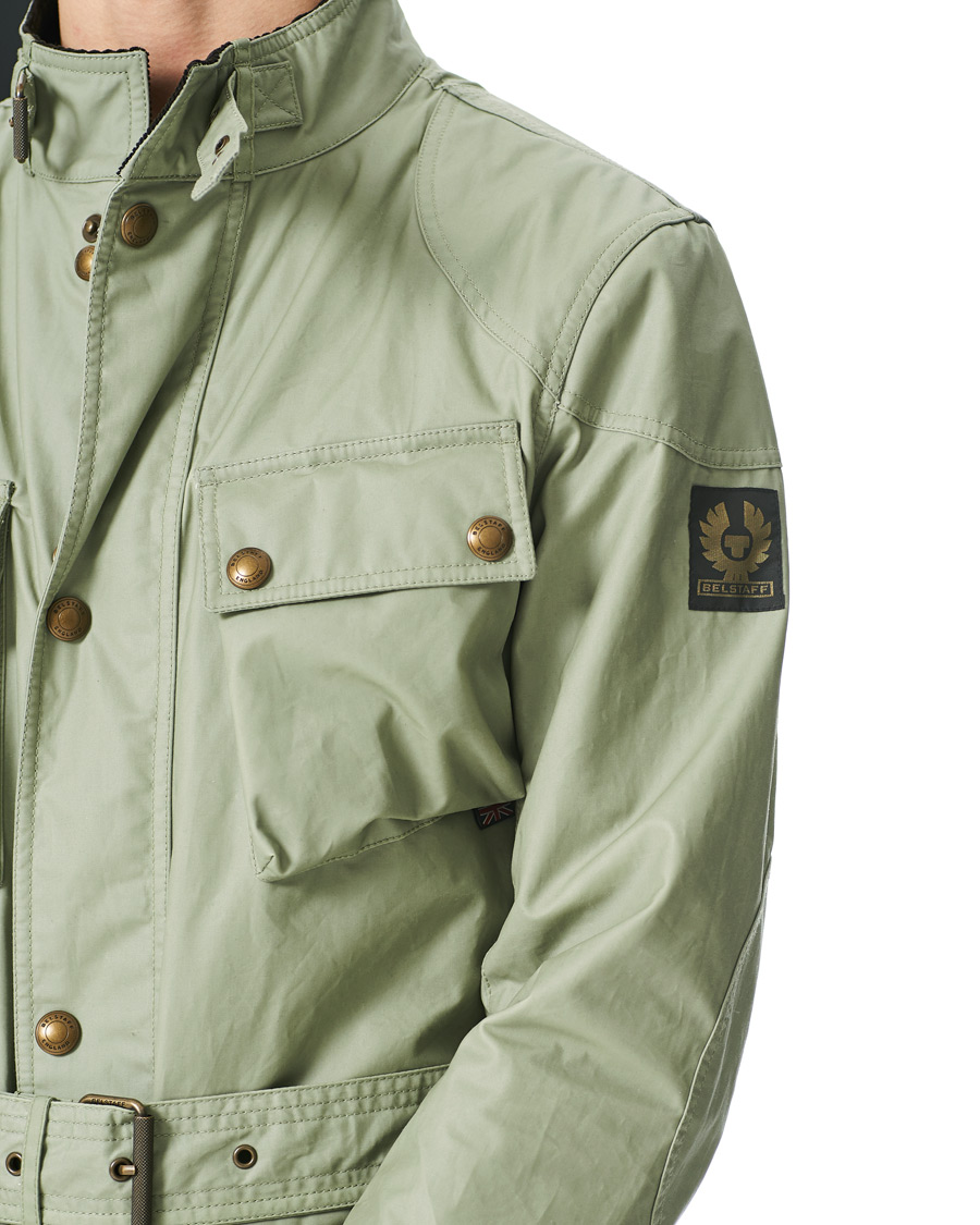 Men | Coats & Jackets | Belstaff | Trialmaster Waxed Jacket Laurel Green