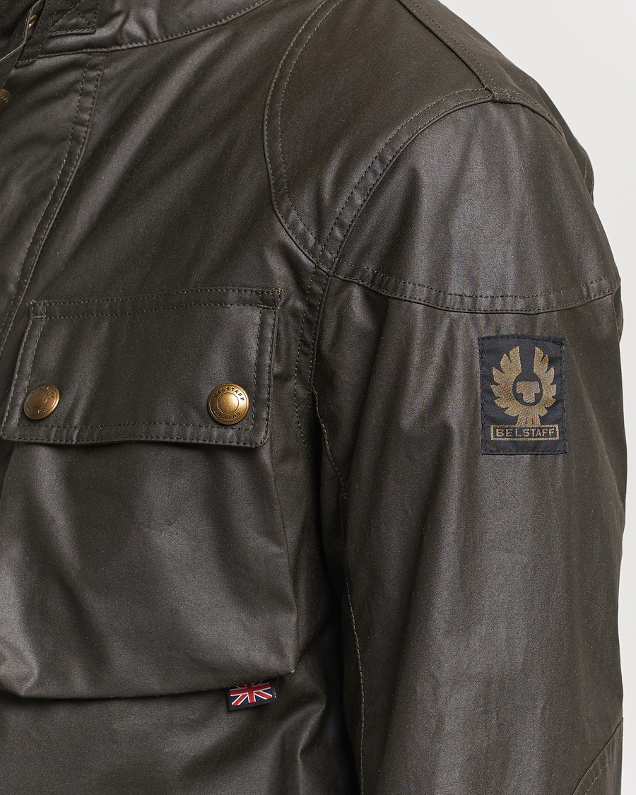 Men | Coats & Jackets | Belstaff | Fieldmaster Waxed Jacket Faded Olive