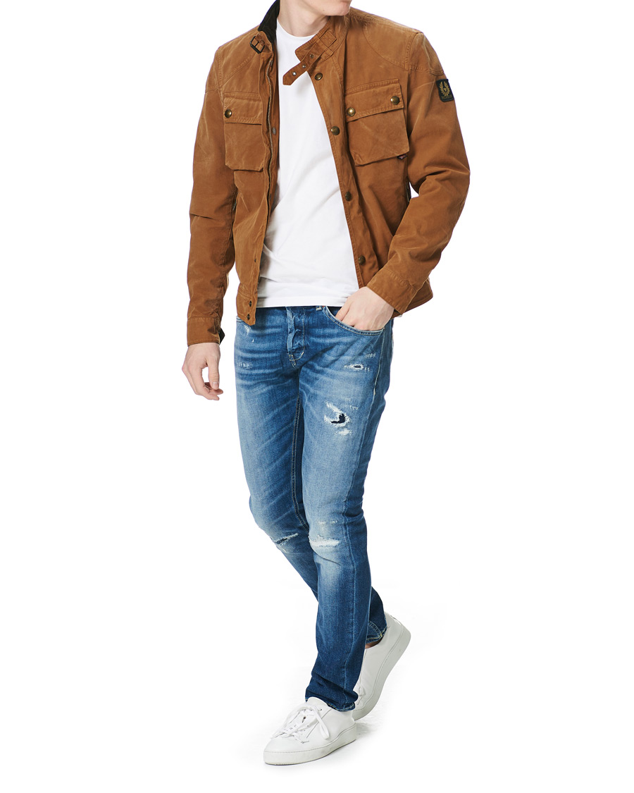 Men | Coats & Jackets | Belstaff | Vintage Dye Racemaster Jacket Heritage Khaki