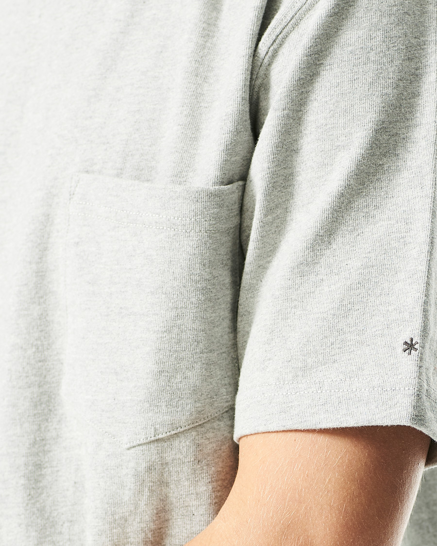 Men | T-Shirts | Snow Peak | Recycled Cotton T-Shirt Medium Grey