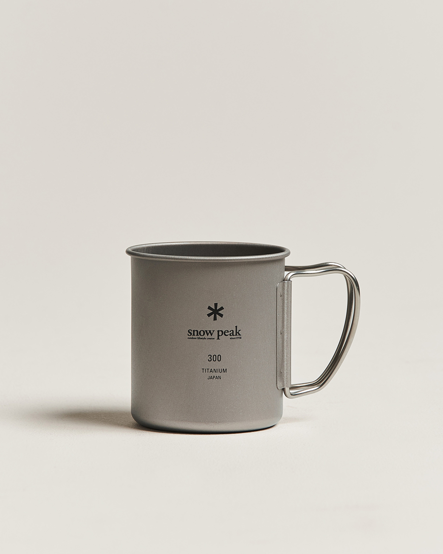 Men | Outdoor living | Snow Peak | Single Wall Mug 300 Titanium