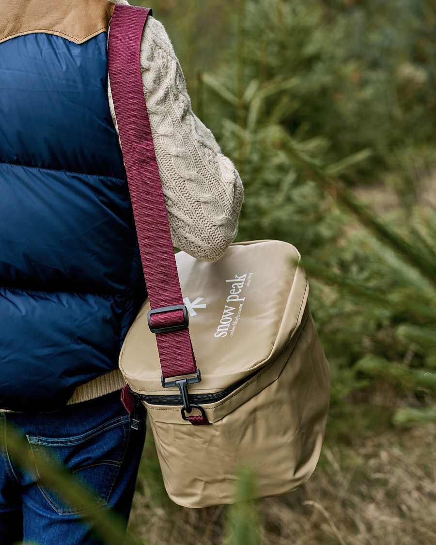 Men | Camping gear | Snow Peak | Soft Cooler 18L Khaki