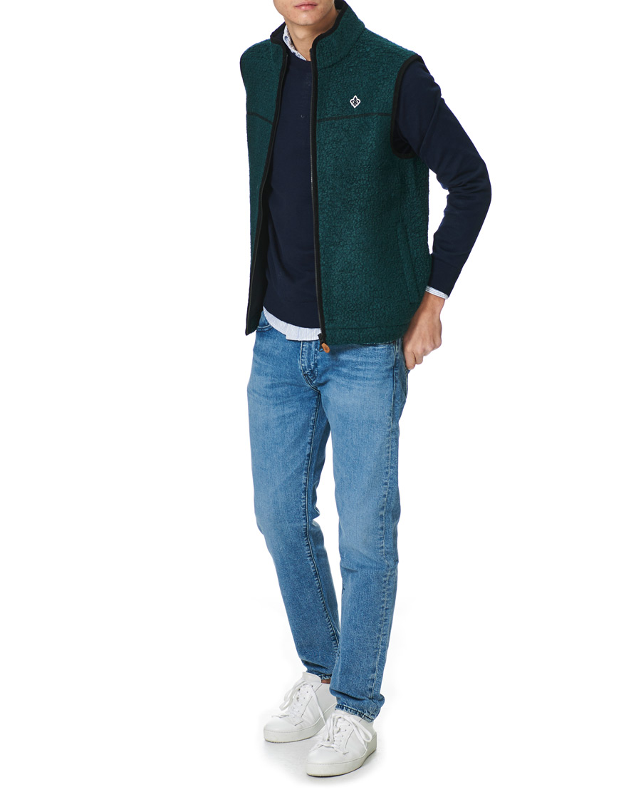 Men | Coats & Jackets | Morris | Whitfield Vest Emerald Green