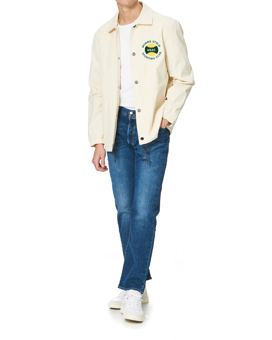 Men | Coats & Jackets | Morris | Linder Coach Jacket Off White Multi