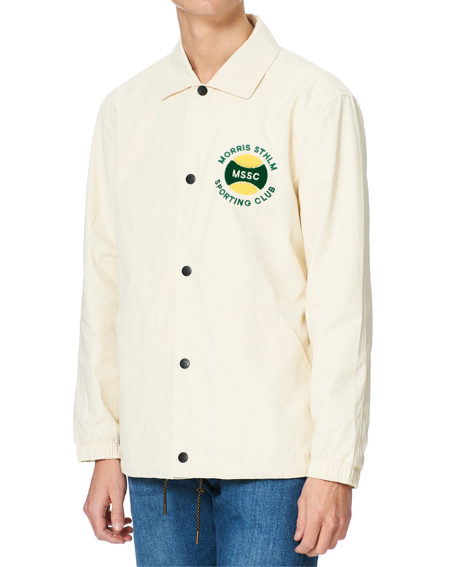 Men | Coats & Jackets | Morris | Linder Coach Jacket Off White Multi