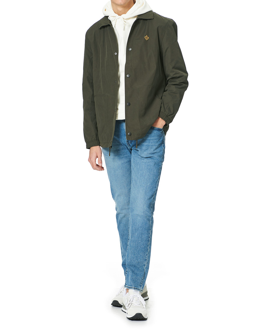 Men | Coats & Jackets | Morris | Linder Coach Jacket Olive
