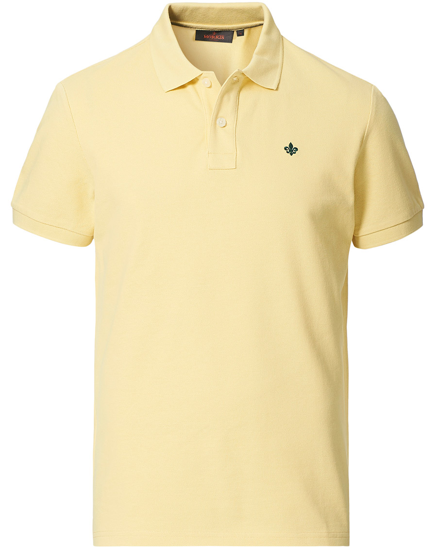 Men | Polo Shirts | Morris | New Pique Yellow