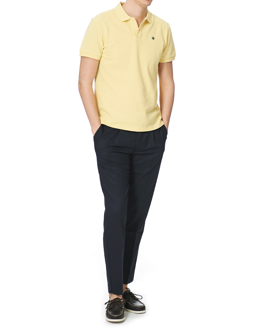 Men | Polo Shirts | Morris | New Pique Yellow