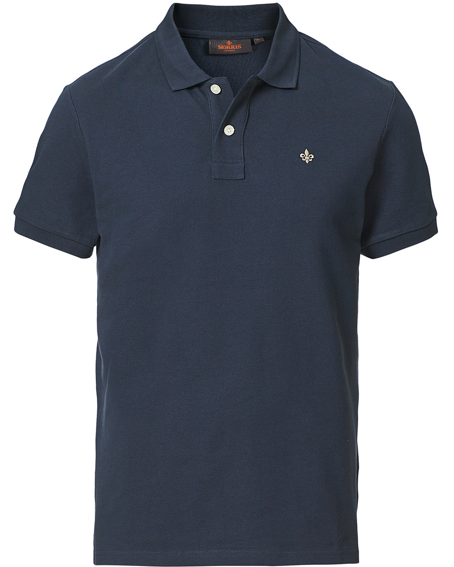Men | Polo Shirts | Morris | New Pique Navy