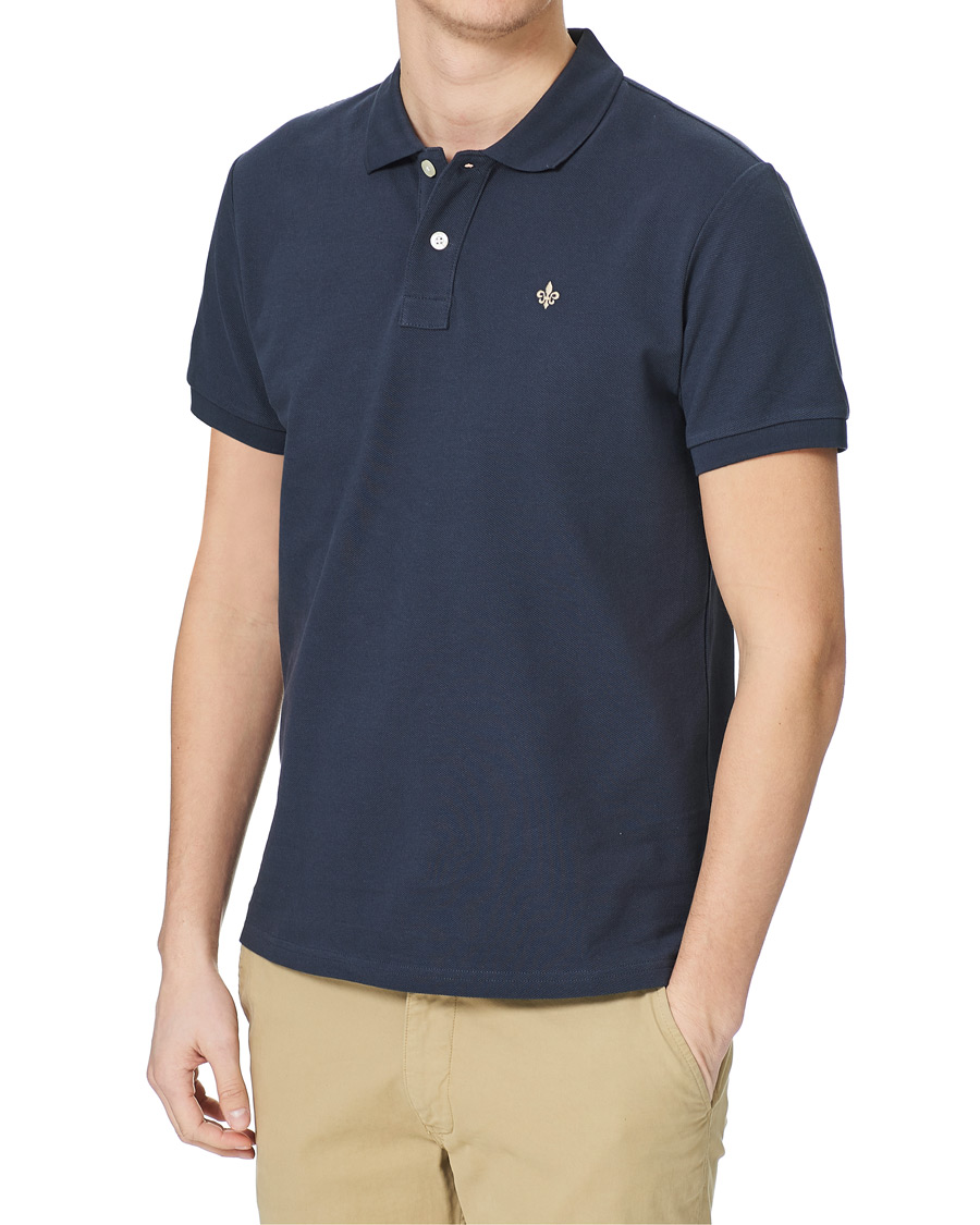 Men | Polo Shirts | Morris | New Pique Navy
