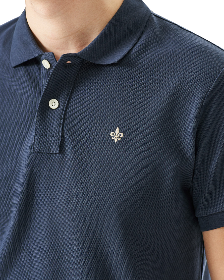 Men | Polo Shirts | Morris | New Pique Navy