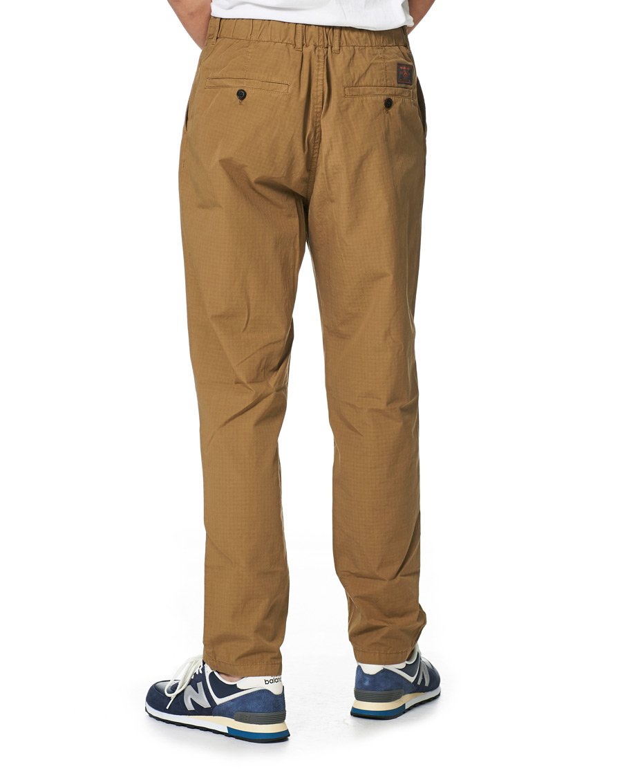 Men | Trousers | Morris | Morley Ripstop Drawstring Pants Bronze