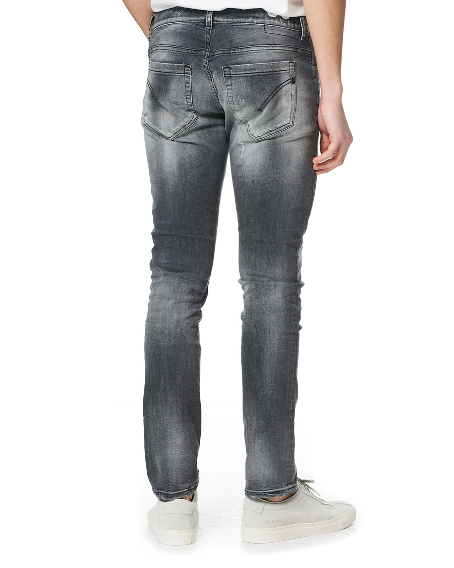 Men | Jeans | Dondup | George Jeans Destoryed Medium Grey