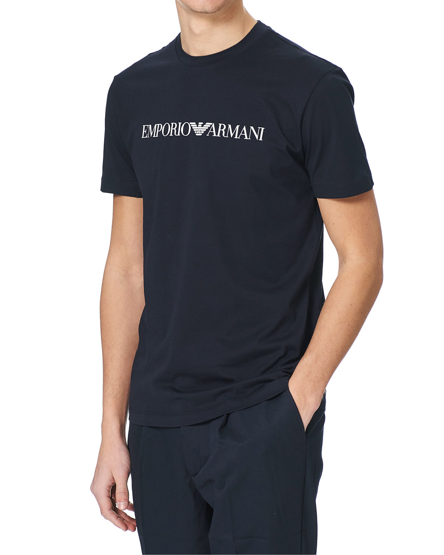 Men | T-Shirts | Emporio Armani | Emporio Tee Navy