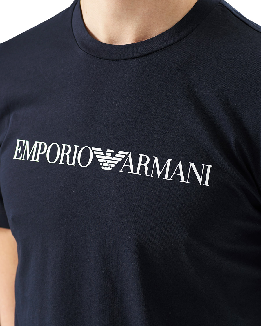 Men | T-Shirts | Emporio Armani | Emporio Tee Navy