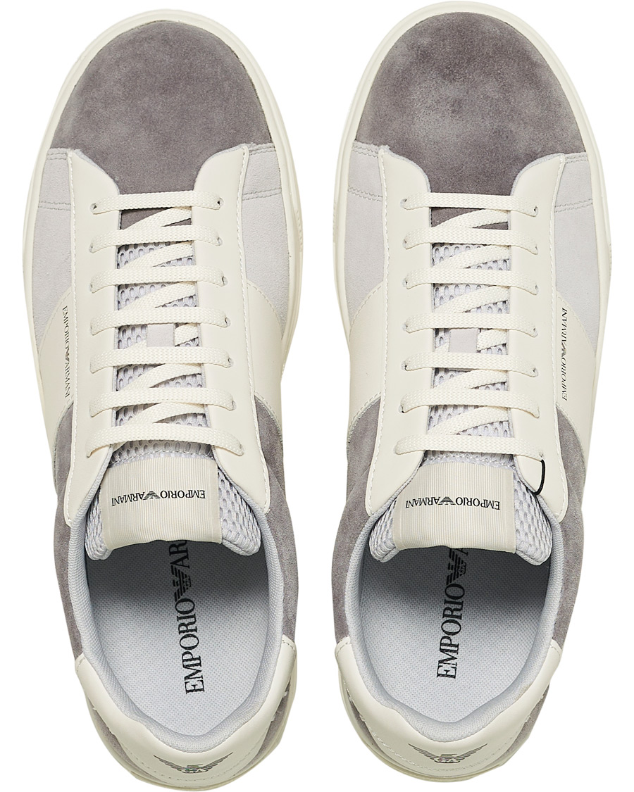 Men | Emporio Armani Suede Sneaker Beige | Emporio Armani | Suede Sneaker Beige