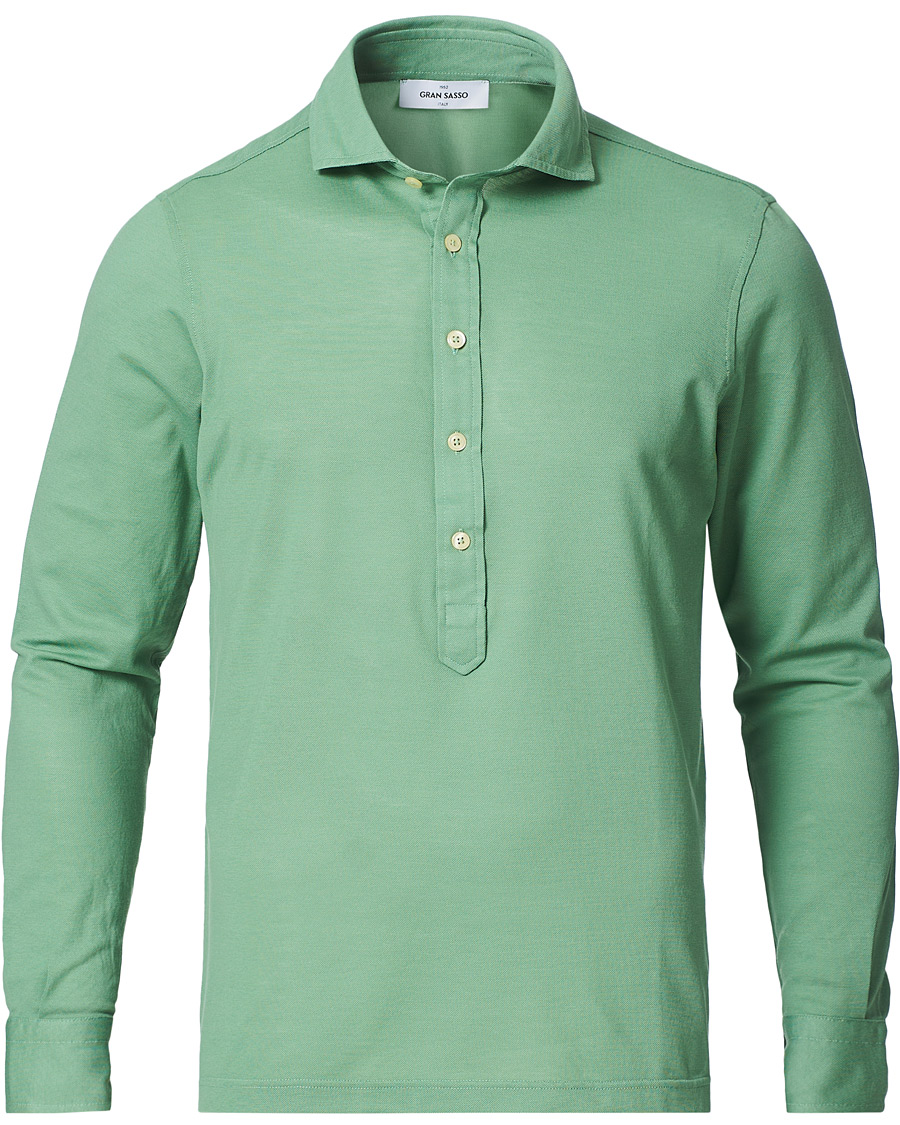Men | Shirts | Gran Sasso | Popover Shirt Pistage