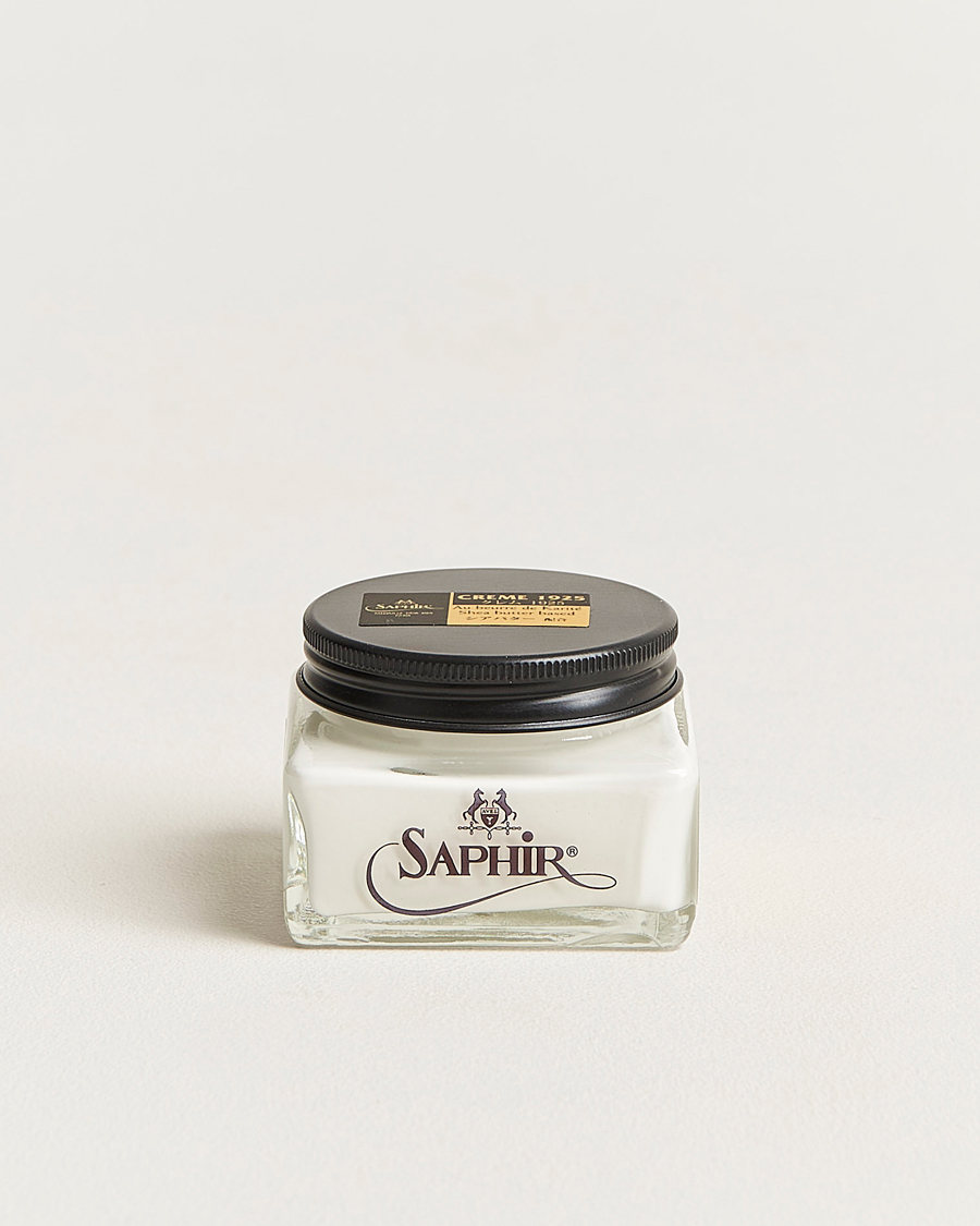 Men | Shoe Care | Saphir Medaille d'Or | Creme Pommadier 1925 75 ml White