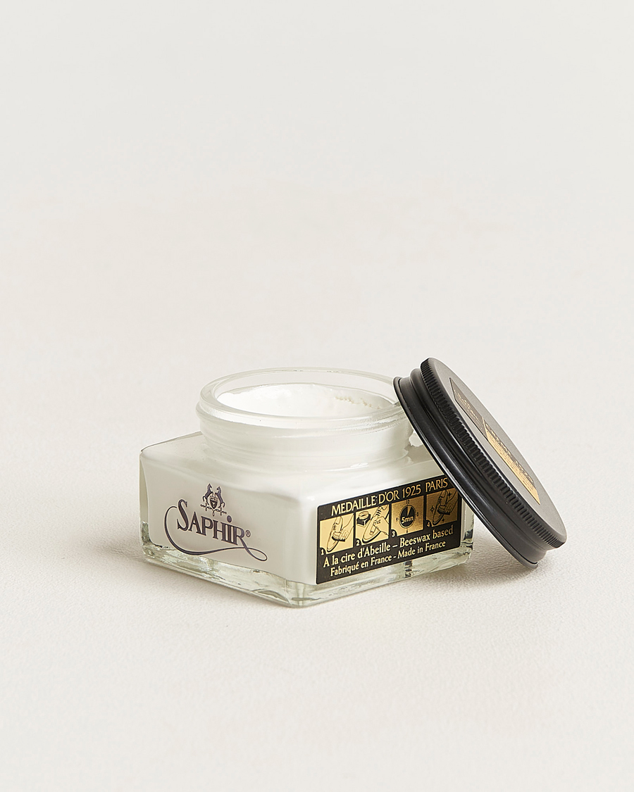 Men | Shoe Care | Saphir Medaille d'Or | Creme Pommadier 1925 75 ml White