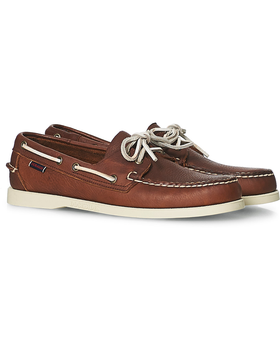 Men | Sebago Docksides Boat Shoe Portland Brown | Sebago | Docksides Boat Shoe Portland Brown