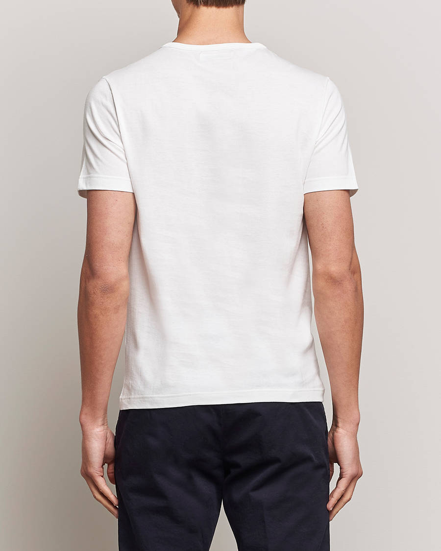 Men | T-Shirts | Merz b. Schwanen | 1950s Classic Loopwheeled T-shirt White