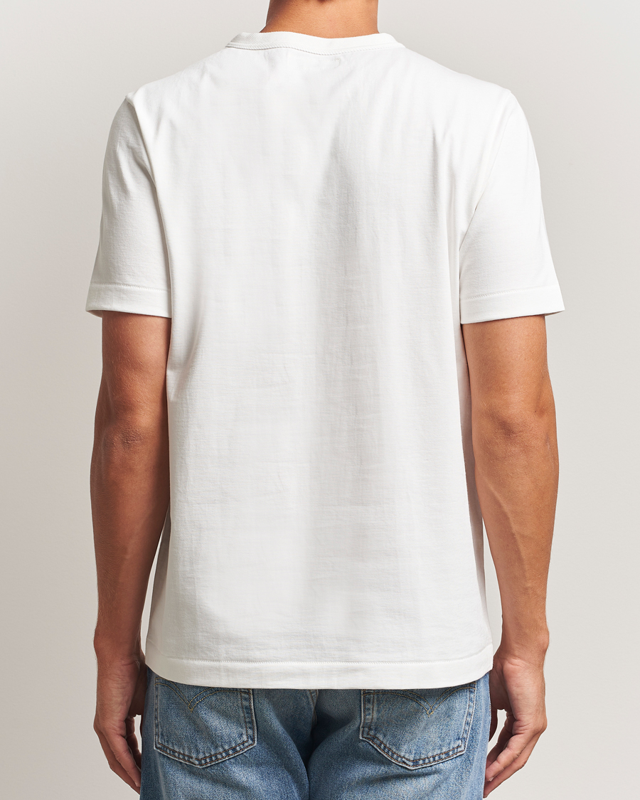 Men | T-Shirts | Merz b. Schwanen | Relaxed Fit Loopwheeled T-Shirt White