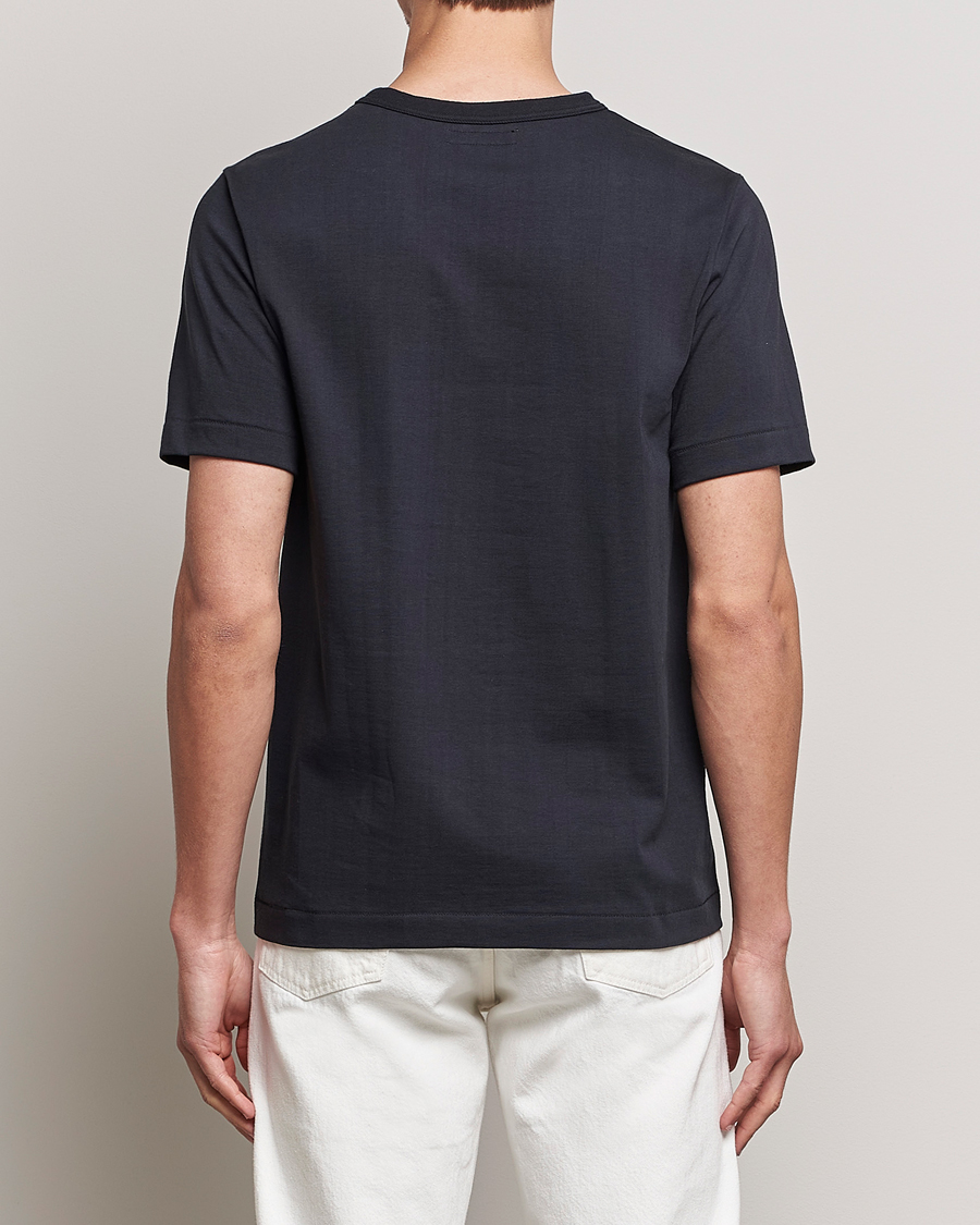 Men | T-Shirts | Merz b. Schwanen | Relaxed Fit Loopwheeled T-Shirt Charcoal
