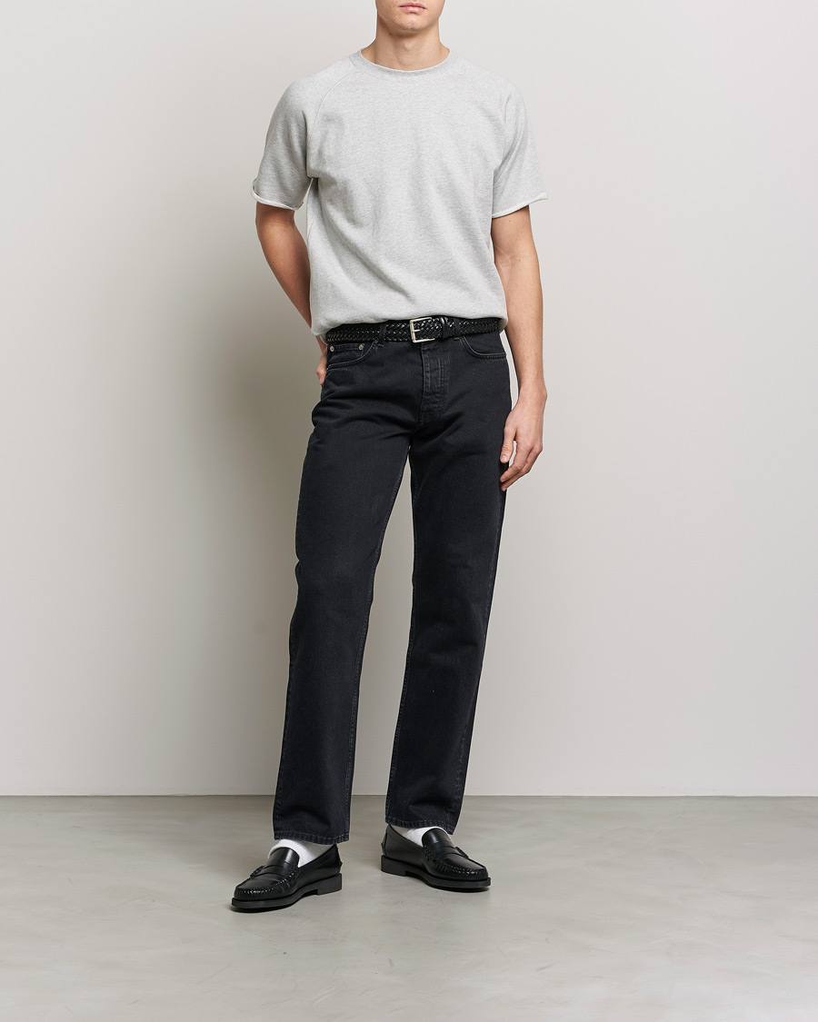 Men | T-Shirts | BEAMS PLUS | Cut Off Sweatshirt Heather Grey