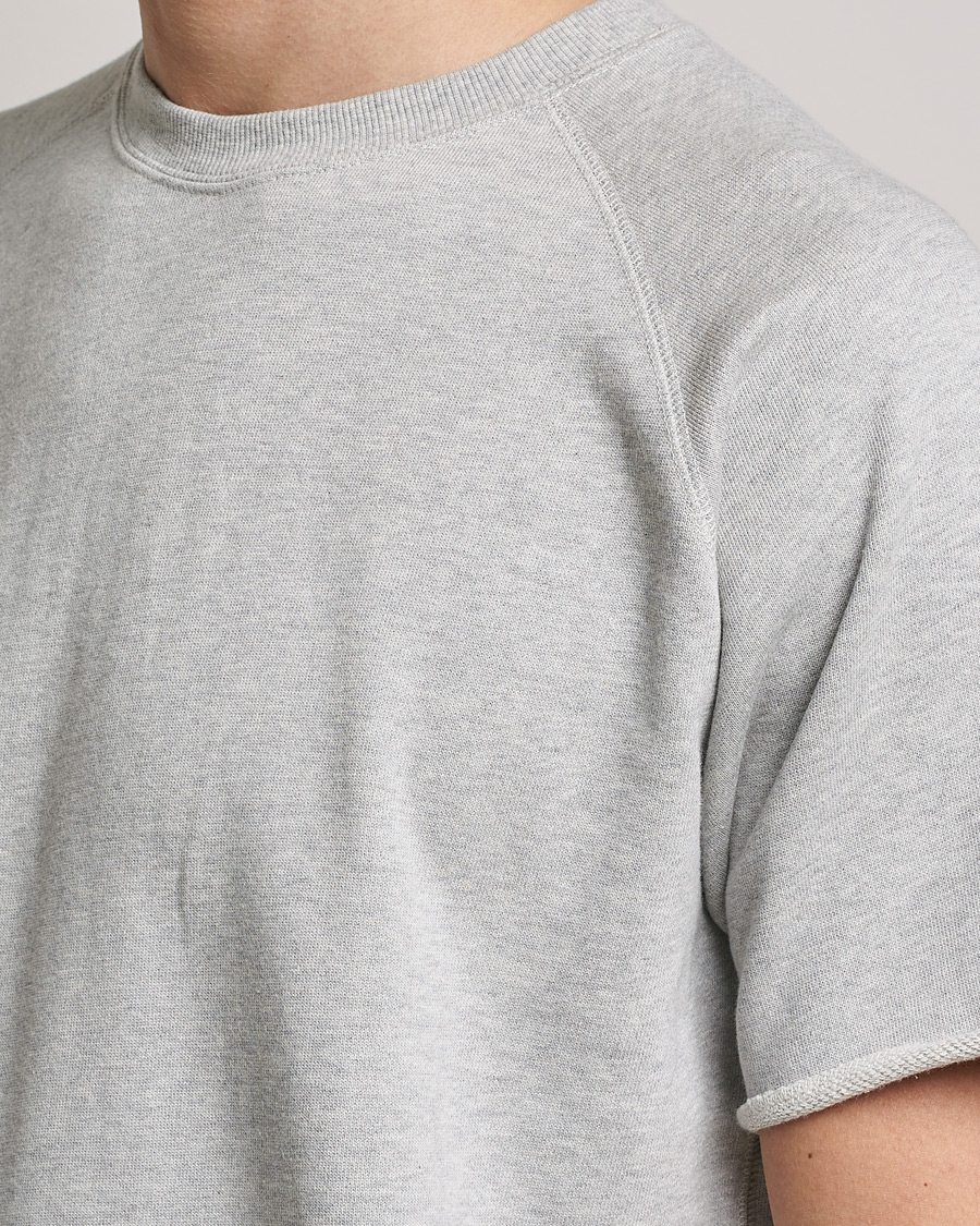 Men | T-Shirts | BEAMS PLUS | Cut Off Sweatshirt Heather Grey