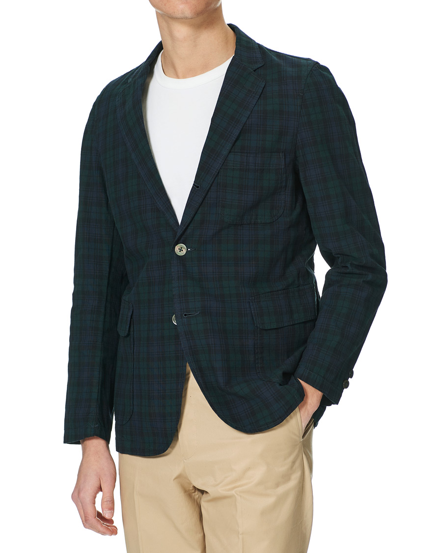 Men | Blazers | BEAMS PLUS | Unconstructed Blazer Blackwatch