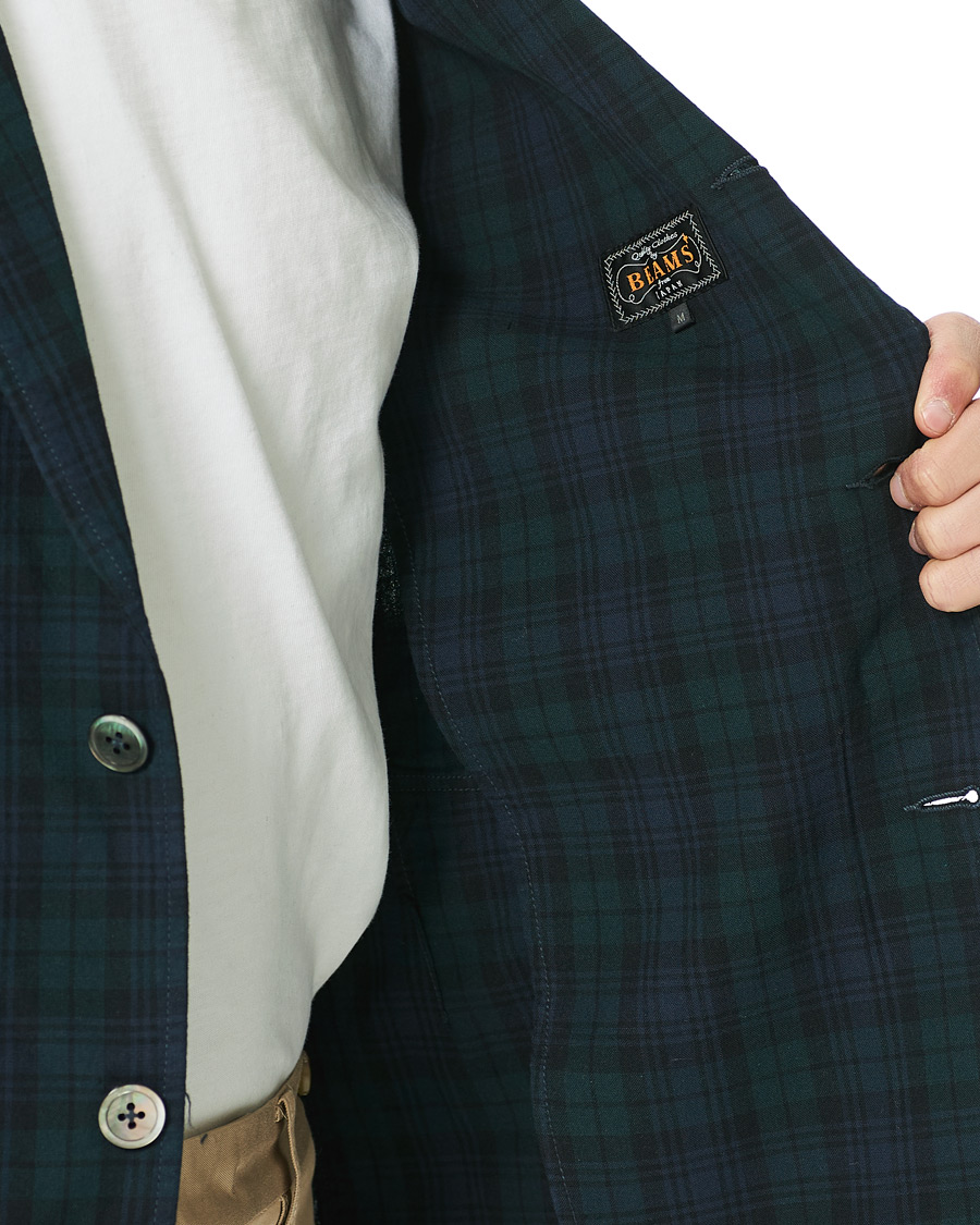 Men | Blazers | BEAMS PLUS | Unconstructed Blazer Blackwatch