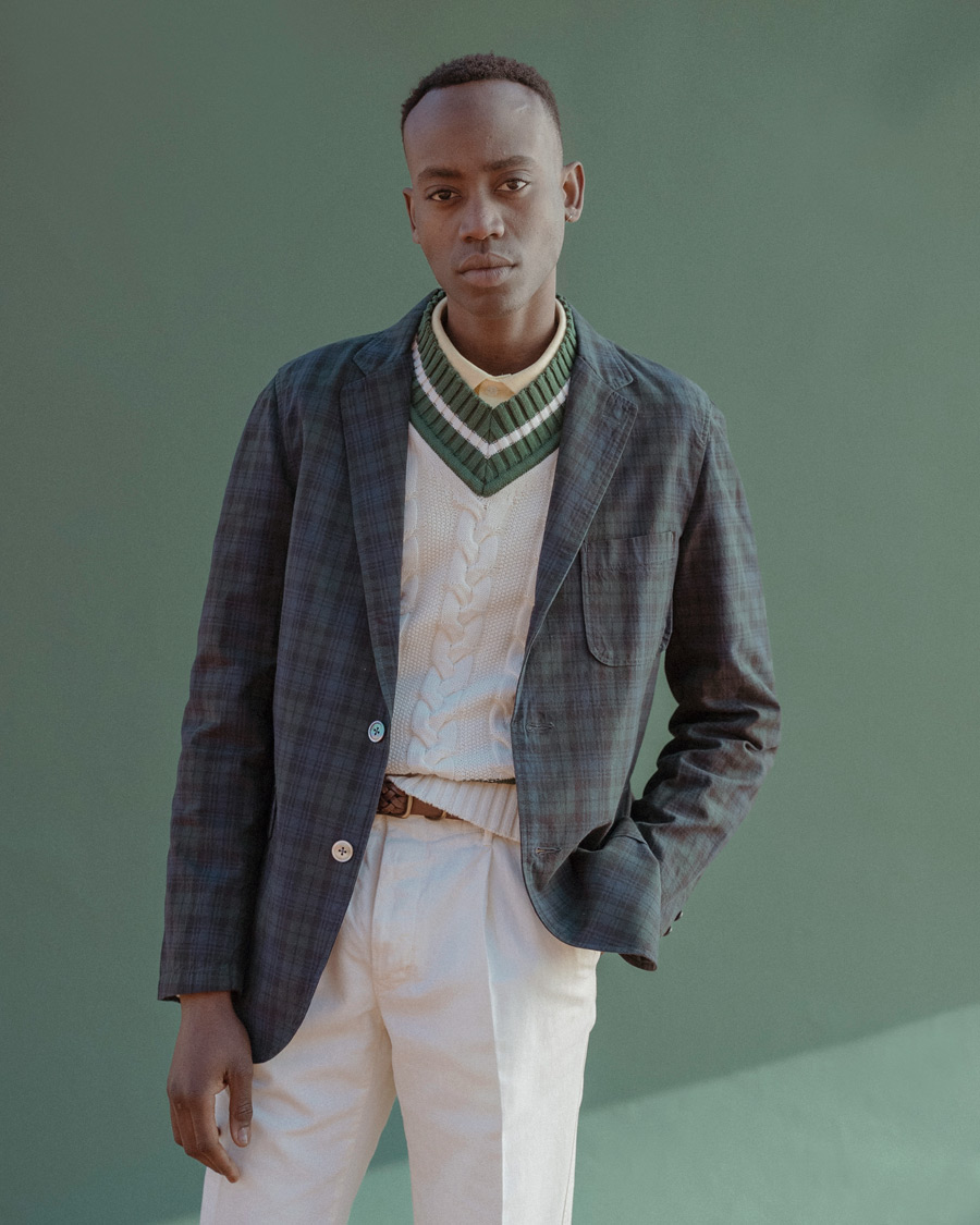 Men | Blazers | BEAMS PLUS | Unconstructed Blazer Blackwatch