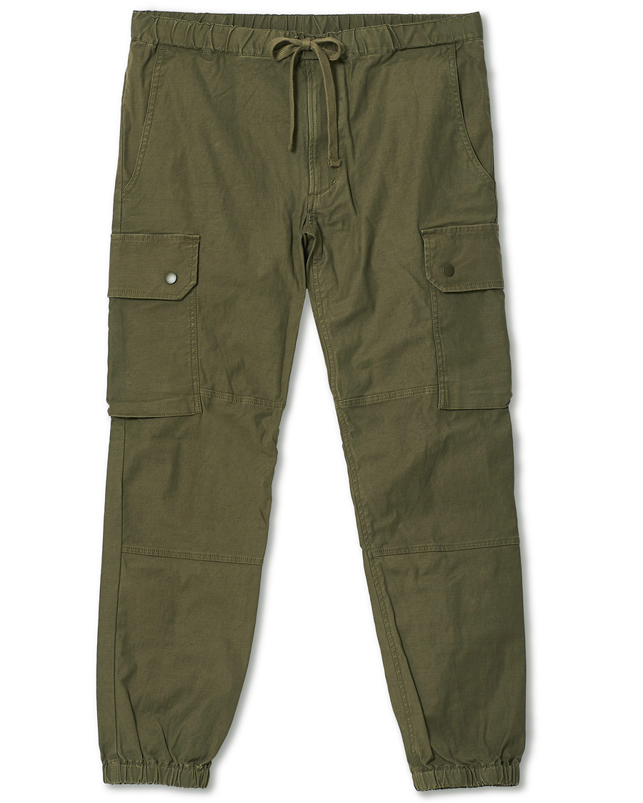 Men | Trousers | BEAMS PLUS | Military Gym Pants 6 Pocket Olive