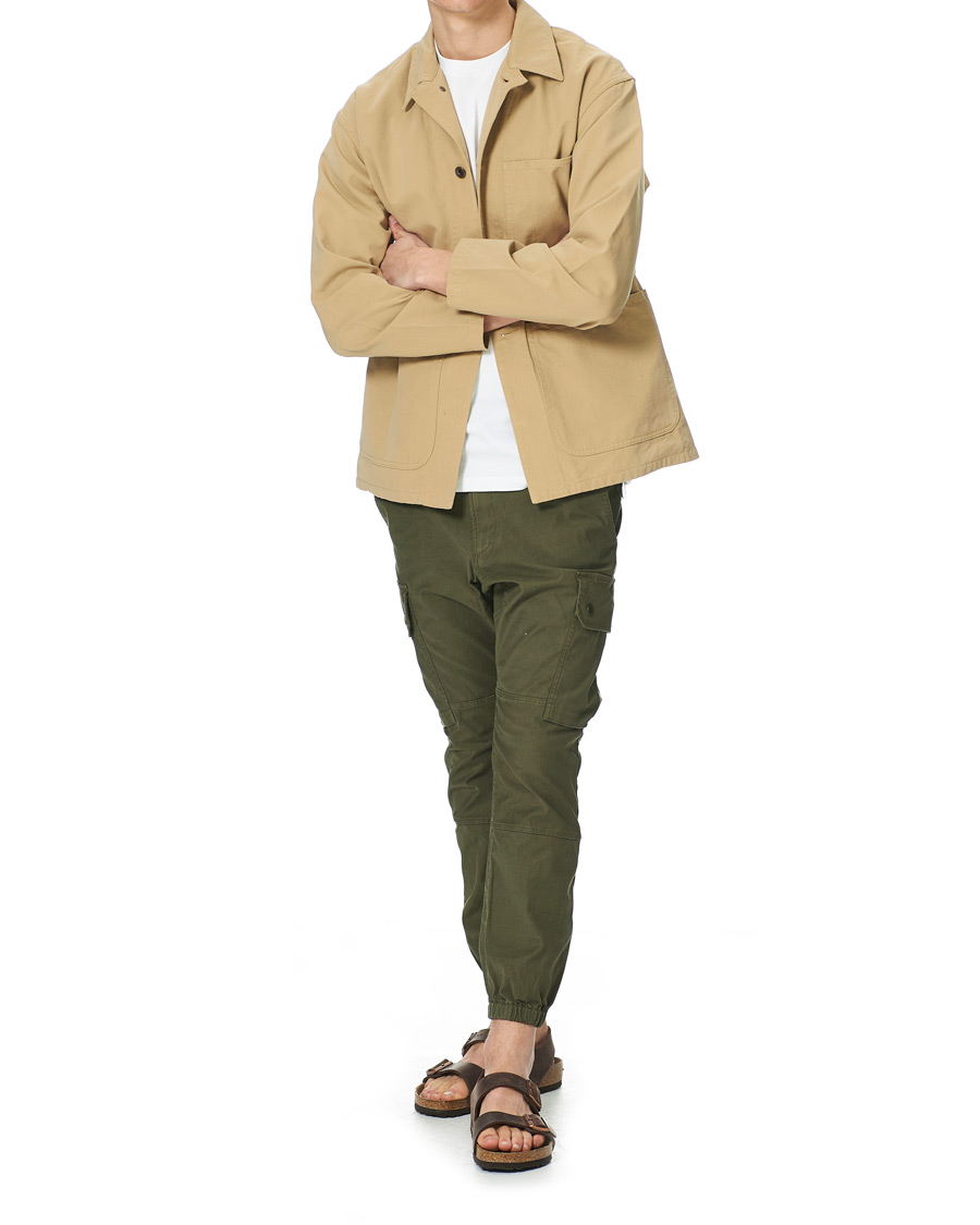 Men | Trousers | BEAMS PLUS | Military Gym Pants 6 Pocket Olive
