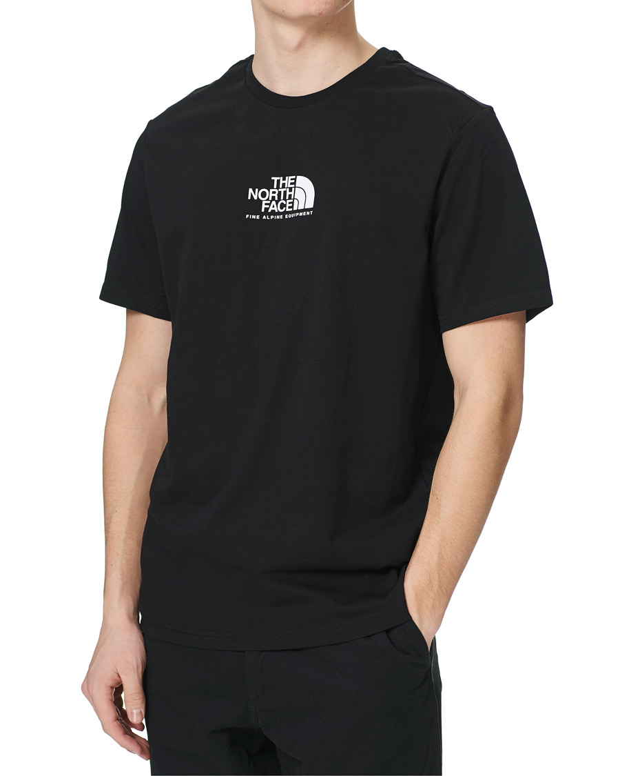Men | T-Shirts | The North Face | Fine Alpine Equipment Tee Black