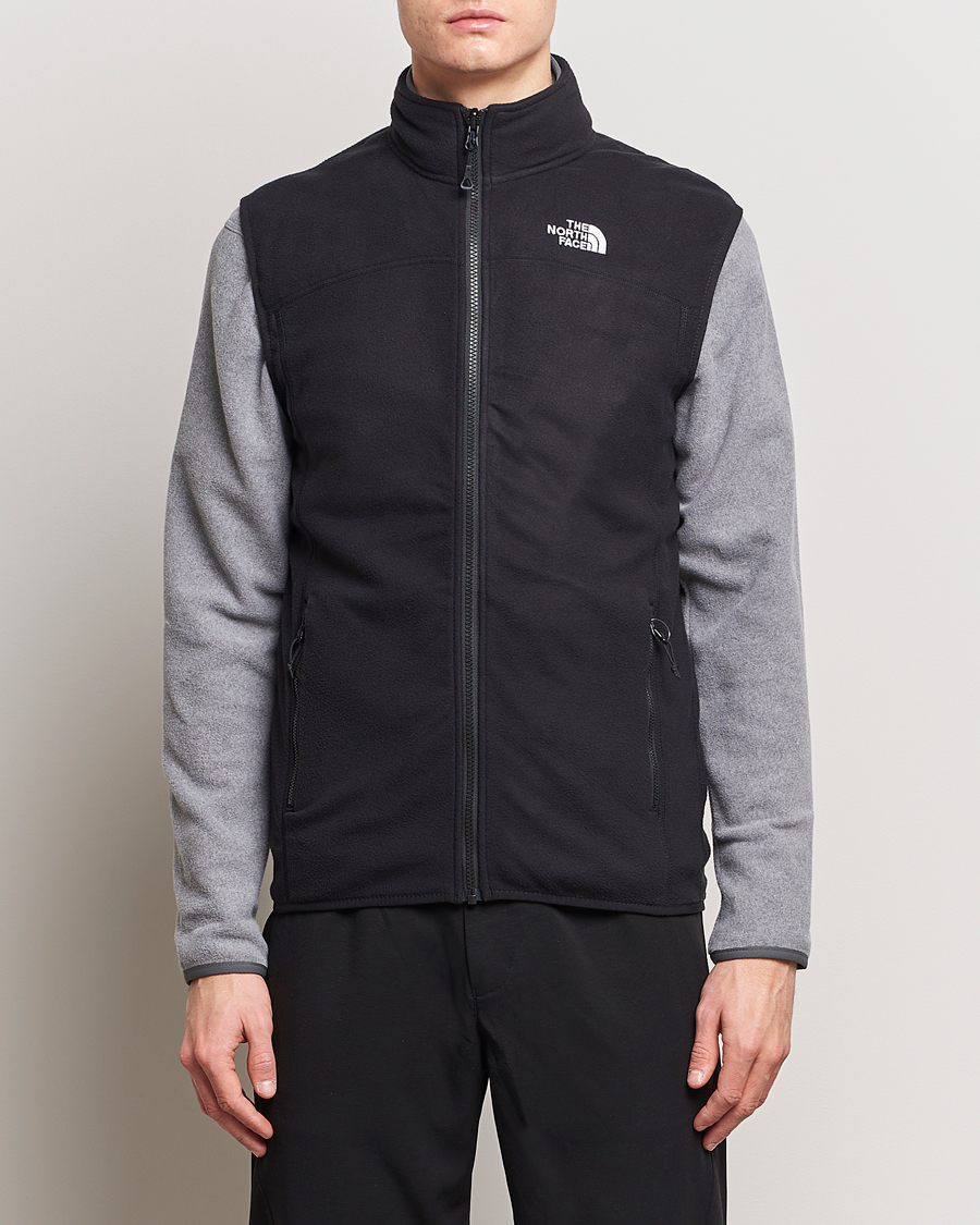Men | Gilets | The North Face | Glaicer Fleece Vest Black