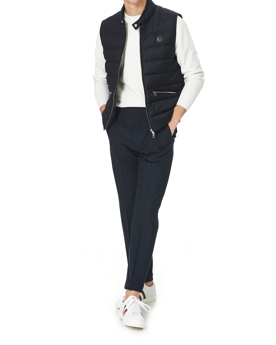 Men | Coats & Jackets | Moncler | Gallienne Down Vest Navy