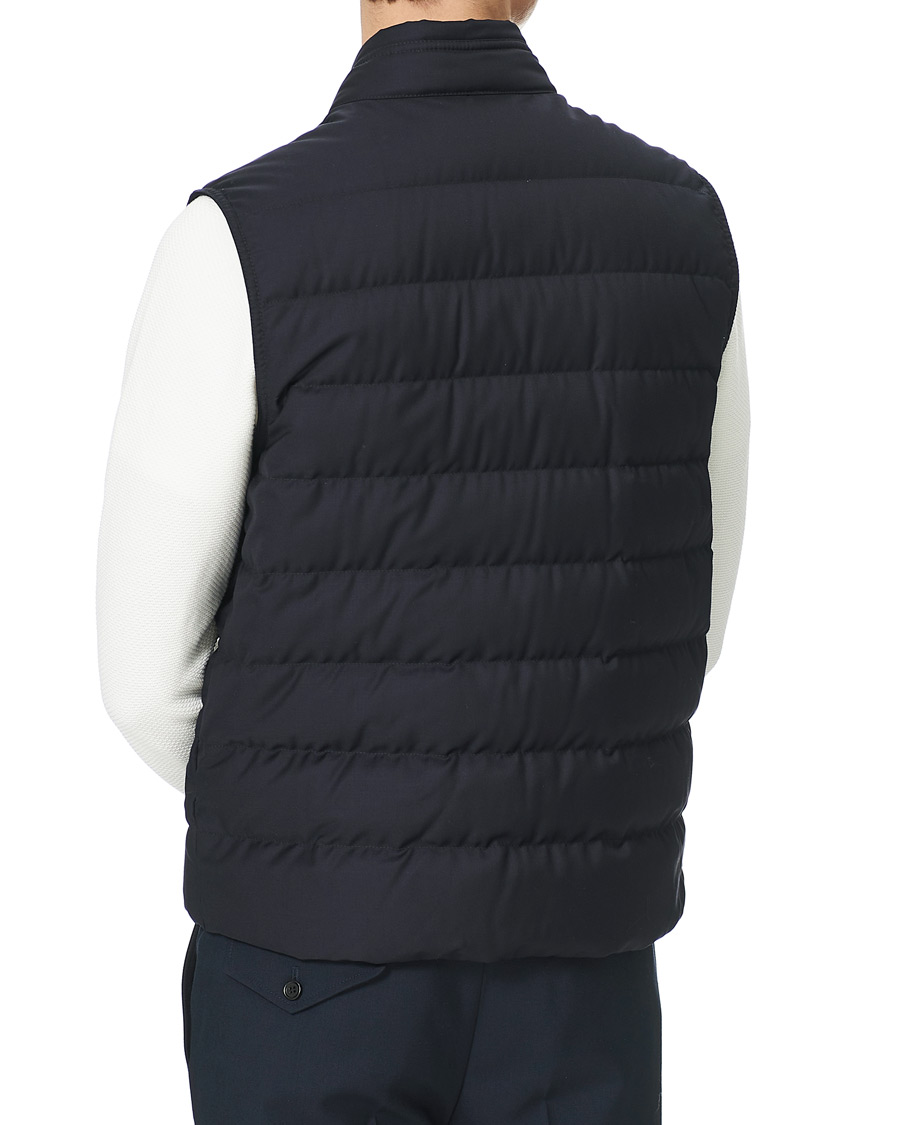 Men | Coats & Jackets | Moncler | Gallienne Down Vest Navy