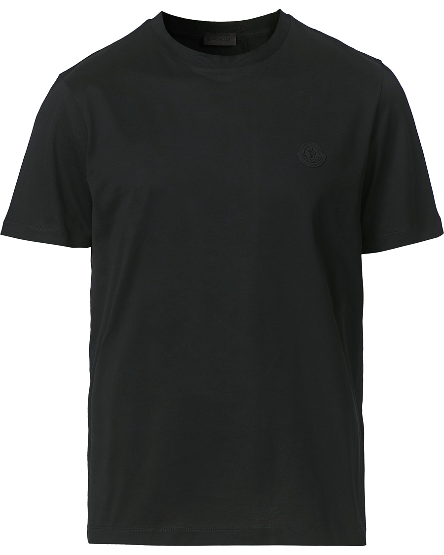 Men | T-Shirts | Moncler | Back Print Tee Black