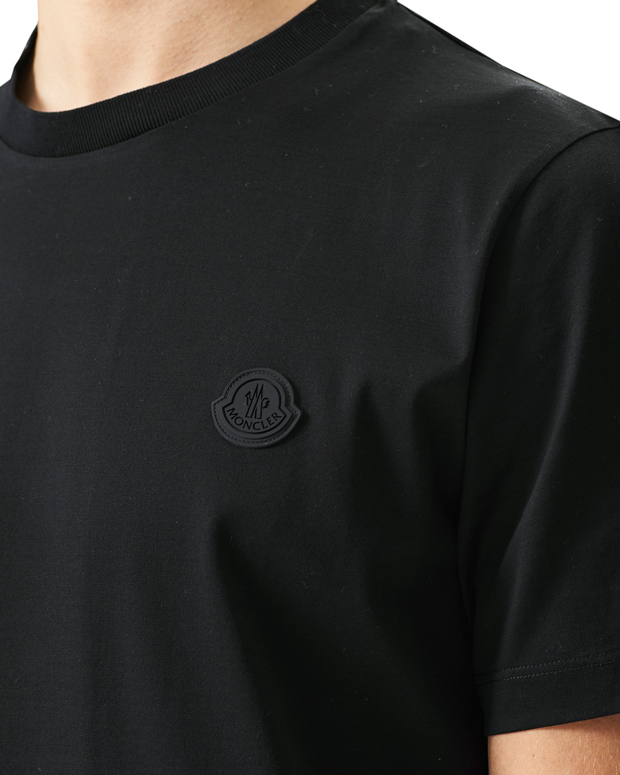 Men | T-Shirts | Moncler | Back Print Tee Black
