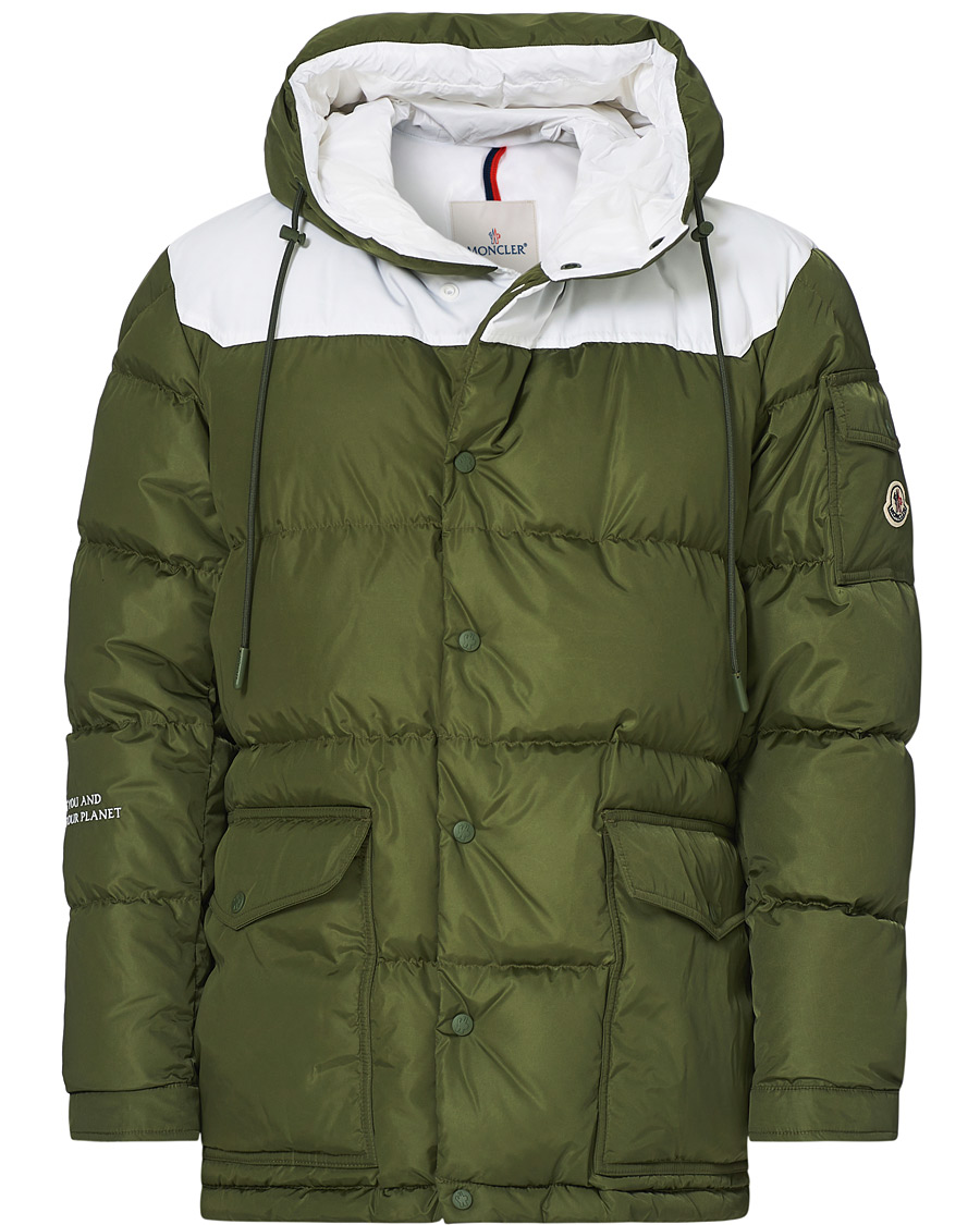 Men | Coats & Jackets | Moncler | Junzo Down Jacket Forest Green