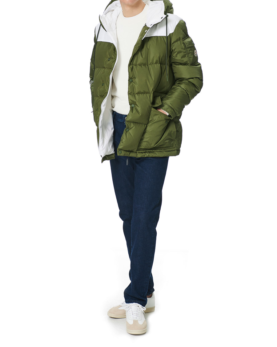 Men | Coats & Jackets | Moncler | Junzo Down Jacket Forest Green