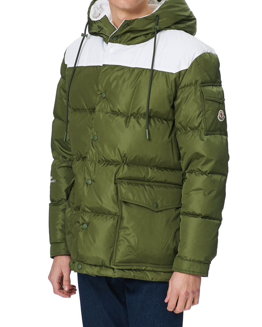 Men | Coats & Jackets | Moncler | Junzo Down Jacket Forest Green