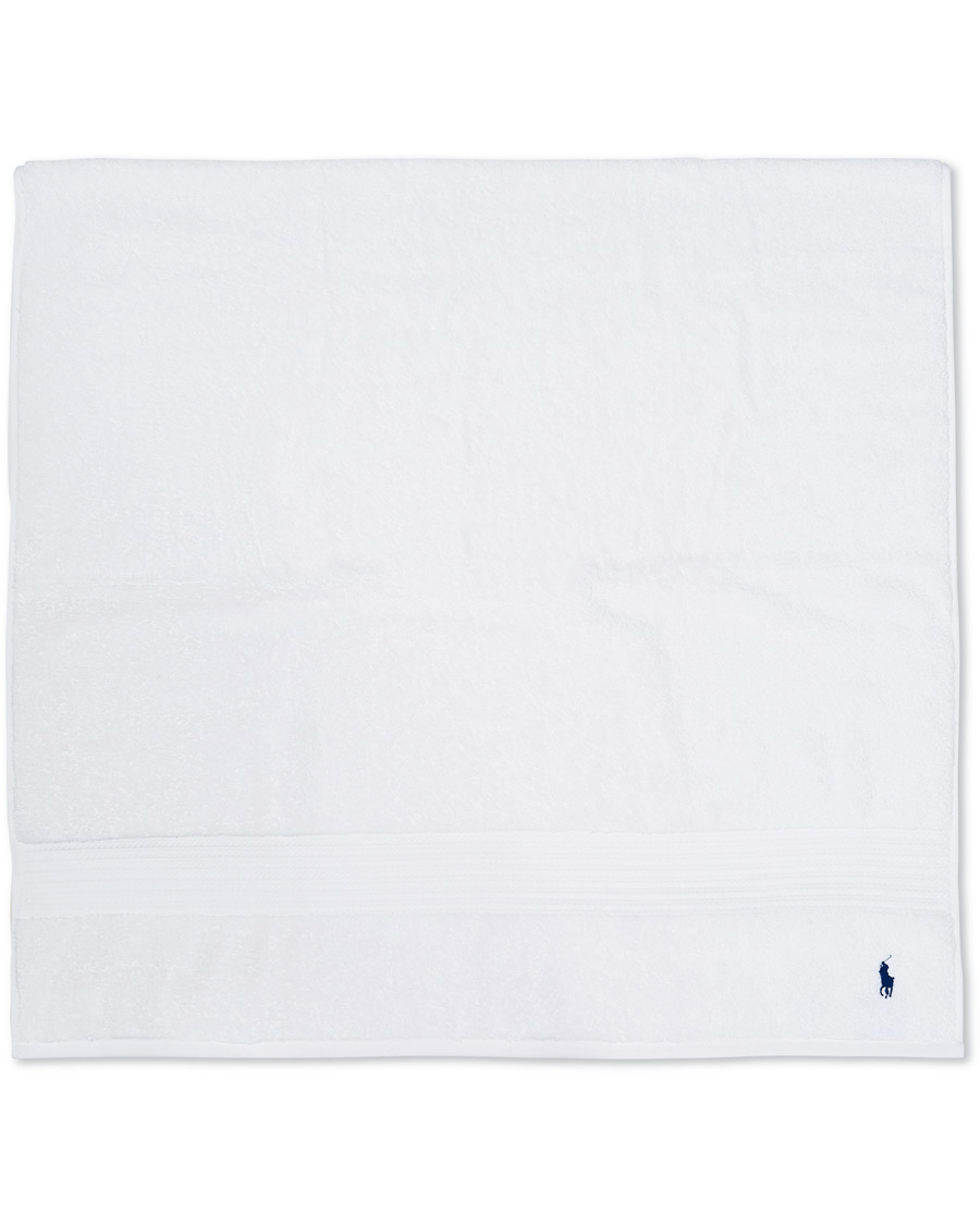 Men | Ralph Lauren Home Polo Player Bath Sheet 90x170 White | Ralph Lauren Home | Polo Player Bath Sheet 90x170 White